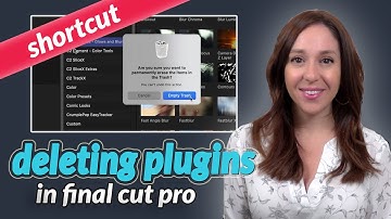 How to Remove Plugins from Final Cut