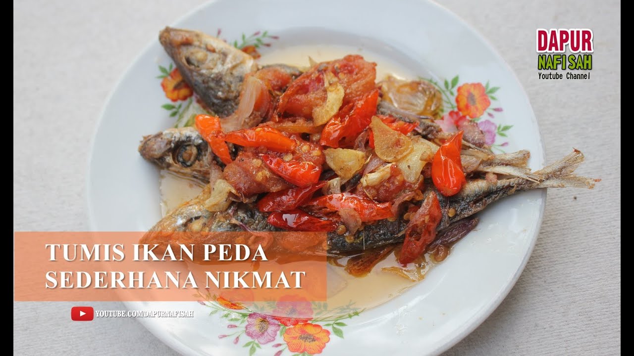 Cara Memasak Ikan Asin Peda Tumis Nikmat YouTube
