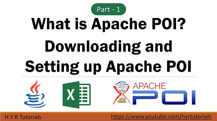 Introduction to Apache POI | Selenium WebDriver |