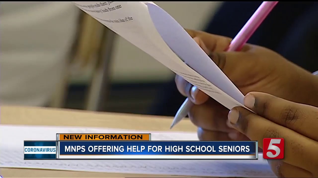 Metro Schools offering help for high school seniors during COVID19