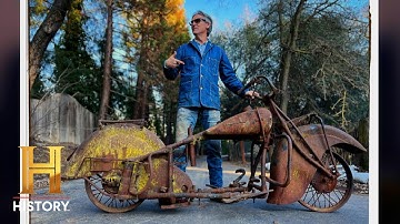 American Pickers: Mike Buys a Banged Up 1941 Indian Four (Season 24)