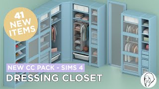The Sims 4 - Nothing to Wear Custom content set by Syboulette - Official showcase