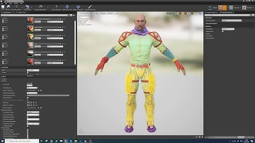 Creating in-game character from cinematic in UE4 using LOD plugin