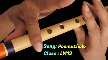 LM13 | Lite music class 13 | #malayalam #flute #tutorial | #Class | by Jaikishan | Poomuthole