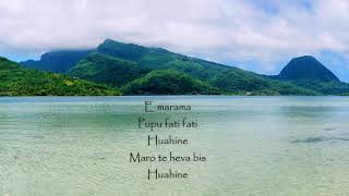 Huahine Bruno DEMOUGEOT Piano Cover Tahiti
