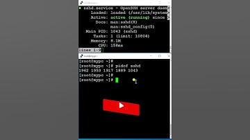 Command 🔥 to Find PID of a 🤩 Service | RHEL/CentOS #linux #shorts #viral