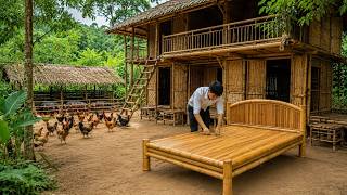 Young CEO Quit Luxury Life to Raise Chickens and Build a Bamboo Farm in the Forest