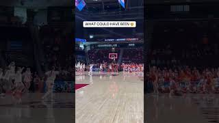 *this close* to a March Madness buzzer beater 🤏 #shorts