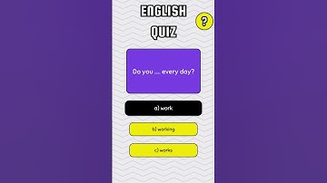 Can you pass this English Grammar Test? Grammar quiz