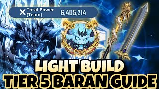 (6.4m CP) BARAN TIER 5 LIGHT BUILD [SOLO LEVELING: ARISE]