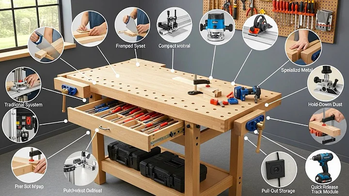1 Month in 10 Minutes! This Skillful Man Build a Workbench With 20 Functions