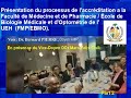 Presentation du processus de laccreditation a la fmp 2