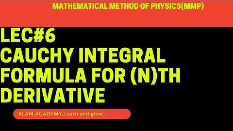 Cauchy integral Formula For  Nth Derivative||MMP(Complete concept)