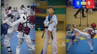 Tổng Hợp video tiktok Taewkondo "đấu cháy+trend" |iiahyenn| #taekwondo