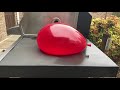 Popping a balloon with a pencil :SHORT: