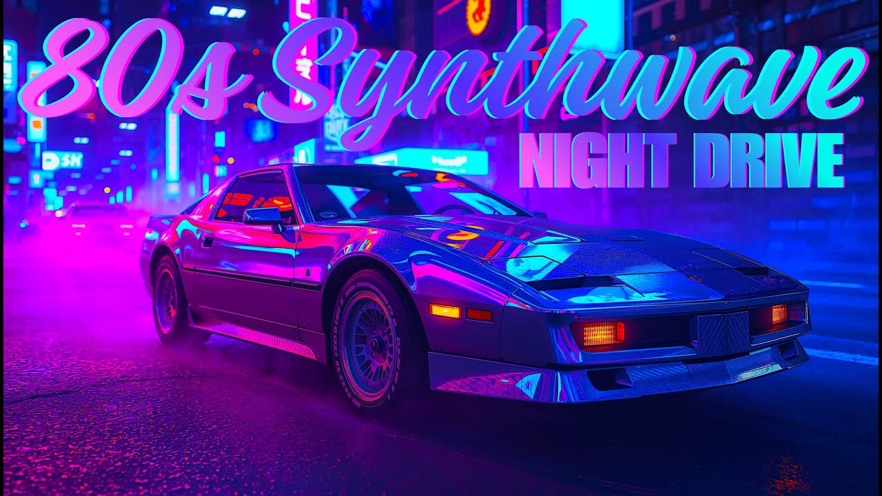 Night Ride Through Neon | Retro Synthwave Music