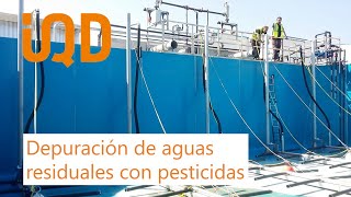 Eliminación de pesticidas en aguas residuales de centrales hortofrutícolas. IQD INVESQUIA