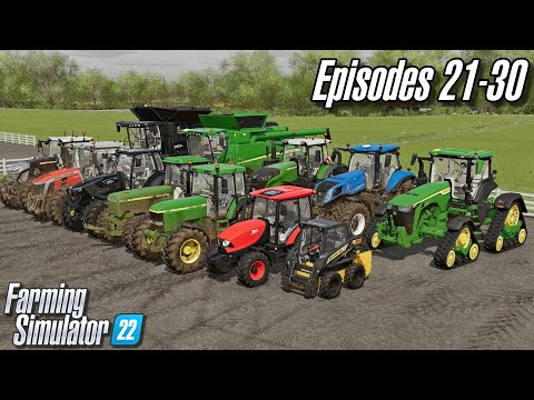 Elmcreek Let's Play Supercut | Farming Simulator 22