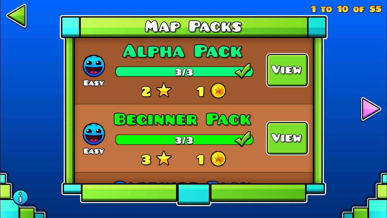 Mapa Para La Araña De Geometry Dash