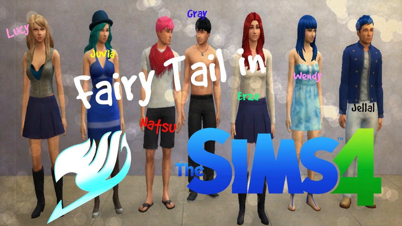 Fairy Tail in the Sims 4! Episode 1: A new life - YouTube