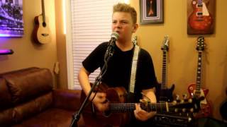 13 Year old CMA recording artist performs "Worlds Most Happy Man"