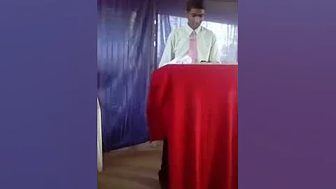 pastor ajay Mangal preaching the word of God