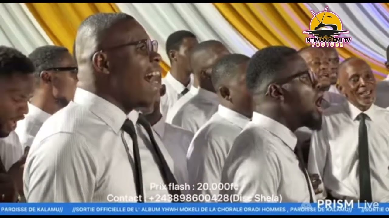 Prestation et sortie officielle Album choral ORADI HOMME Paroisse de kalamu 