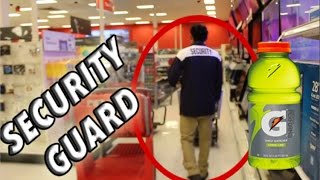 Water Bottle Flip Target Edition *Kicked Out* | Dude Perfect