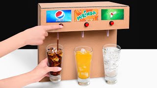 Домашний Автомат С Газировкой Делаем Лимонадную Машину С 3 Разными Напитками