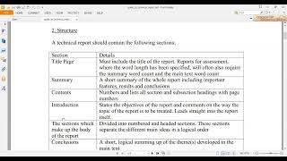 writing reports part 1  كتابة التقارير الفنية للمهندسين