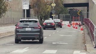SF Broadway Tunnel partially closed for construction