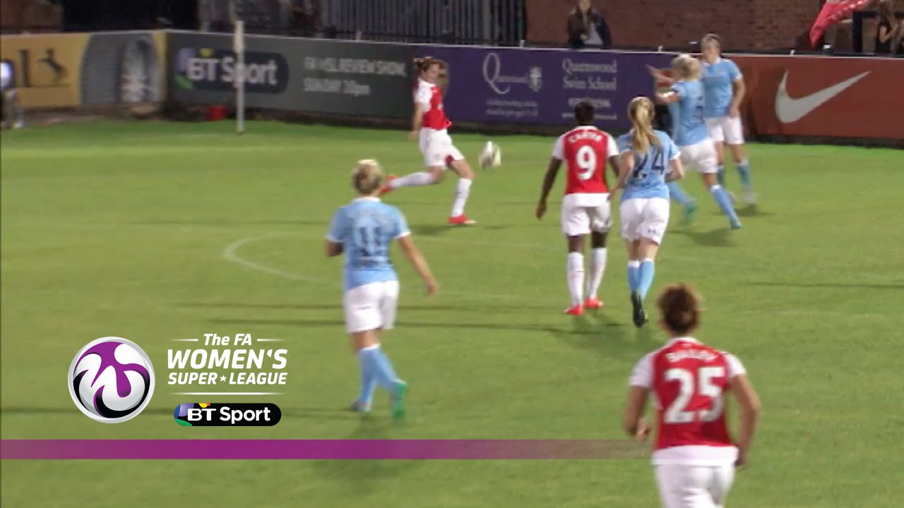 steph houghton injury Arsenal Ladies 1-0 Manchester City Women | Goals & Highlights