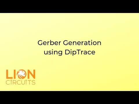 Gerber Generation using