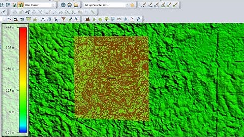 Create contours in Global Mapper  and export to Civil 3D