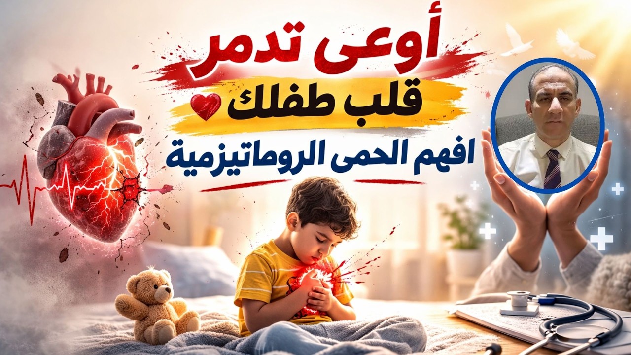افهم الحمى الروماتيزمية صح… واحمِ قلب طفلك قبل فوات الأوان.