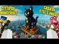 Costruisco una città su minecraft!!!