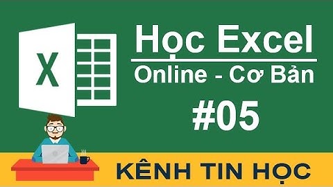 Học Excel cơ bản - #5 – Cách tạo và lưu file Excel 2016