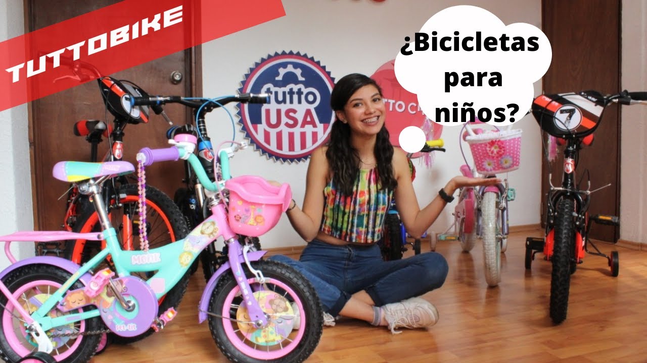 Conoce las mejores para niños😱 ¿Sabes que bicicleta infantil le queda a tus niños? 😃🚲 YouTube
