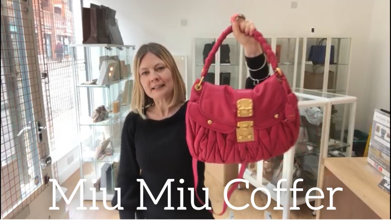Miu Miu Red Mini Shoulder Bag
