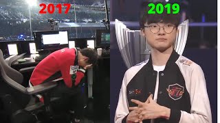 They trusted him, but FAKER did THIS! Faker emotional moments, 2017 world and 2019 LCK spring finals