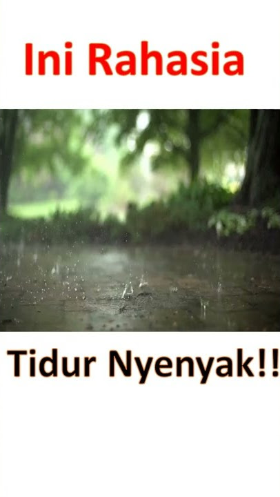 Gemuruh!! Story Wa Hujan deras pengantar Tidur, Insomnia dan stres #shorts