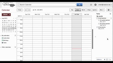 Integrate Tasks with Google Calendar
