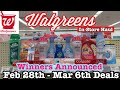 Walgreens Couponing | In-Store Haul + Winners Announced | Feb 28th - Mar 6th Deals