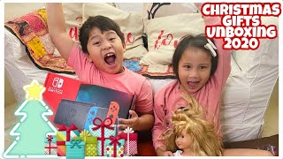 Christmas Gifts UNBOXING - 2020 Edition! 🎁 plus Nintendo Switch v2 Unboxing! 🎮