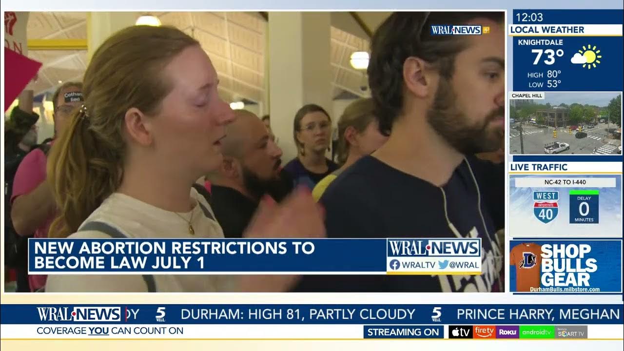 North Carolina Abortion Bill to law July 1; Federal Court to