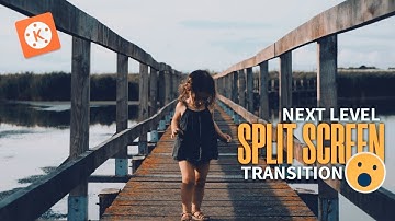 Next level Split screen transition in Kinemaster | Split screen transition Tutorial