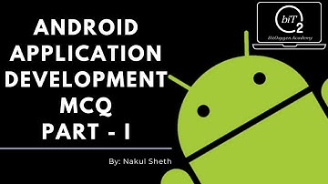 Online MCQ Preparation|Part 1| Android Application Development | BitOxygen Academy