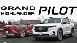 Toyota Grand Highlander vs Honda Pilot: Which 3 Row SUV is the Better Choice?