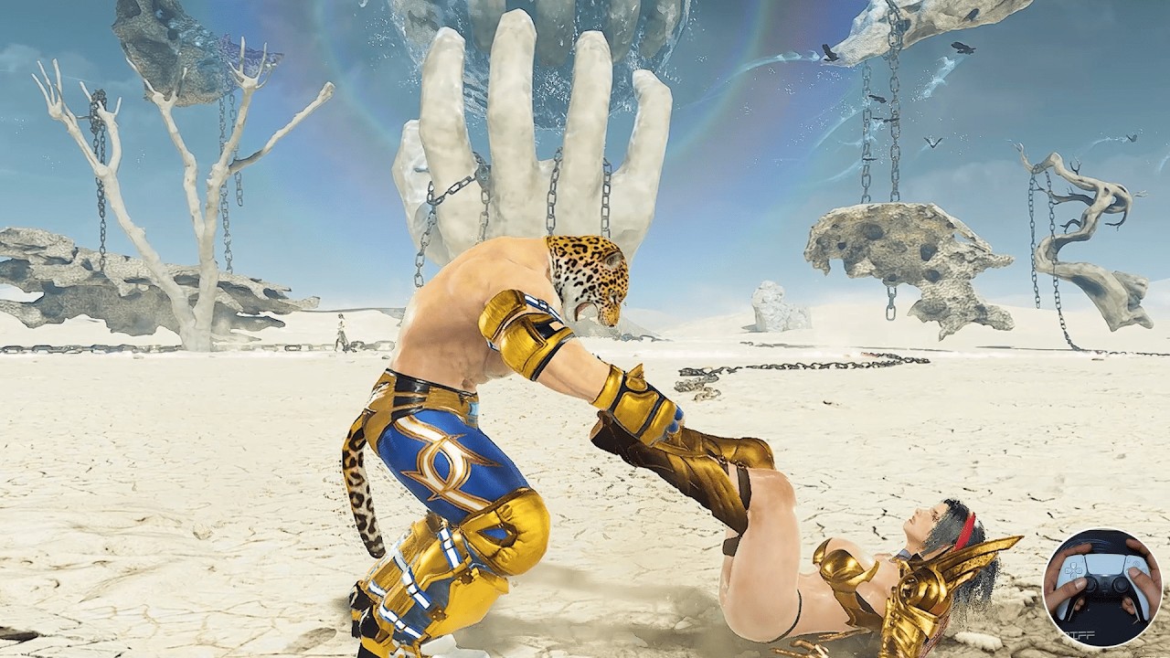 King Destroys Lidia at Descent Into Subconscious | Tekken 8 Insane Grapple Domination