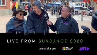 #AVID #SUNDANCE ⏩ Star of The 40-Year-Old Version, Radha Blank surprises editor Robert G Wilson